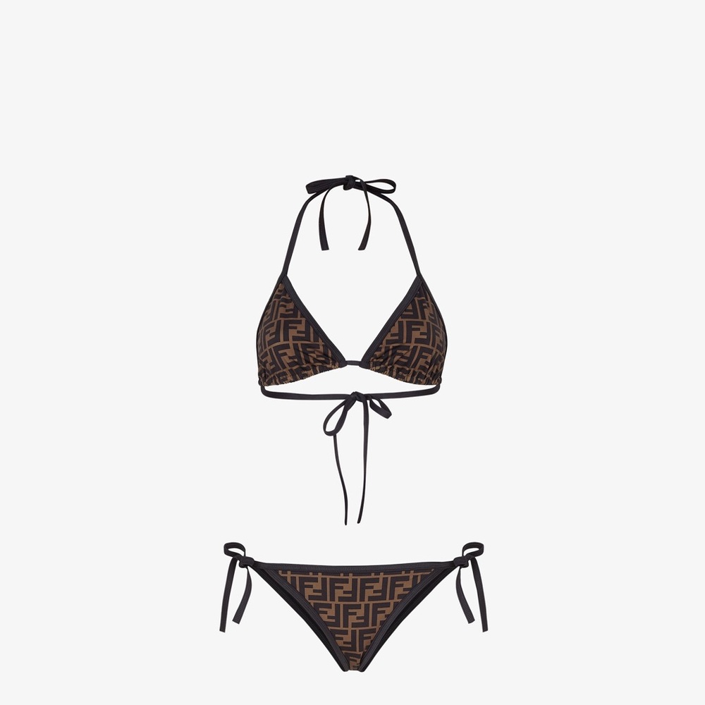 Fendi Roma Bikini
Black and Brown Bikini